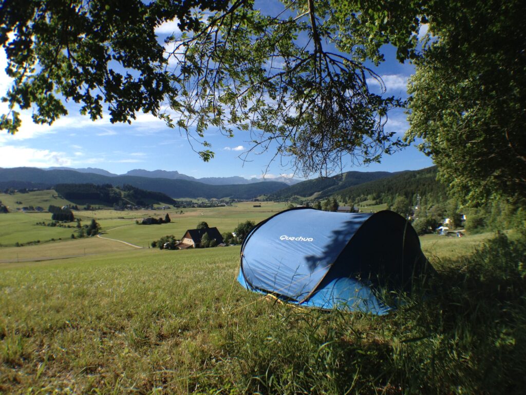 camping dans le Vercors