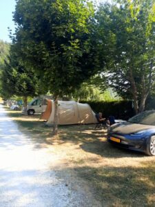 camping en tesla Vercors